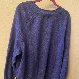 Old Navy Blue Knit Sweater
